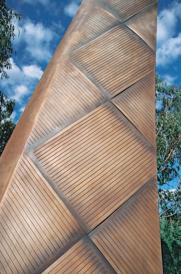 New Zealand Memorial - New Zealand Memorial (weaving pattern). Photo: Kingsley Baird New Zealand Memorial - New Zealand Memorial (weaving pattern). Photo: Kingsley Baird