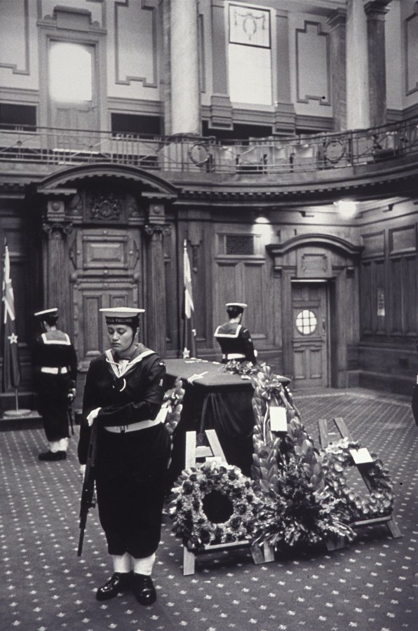 Tomb of the Unknown Warrior - Unknown Warrior lying in state at Parliament. Photo: David Straight Tomb of the Unknown Warrior - Unknown Warrior lying in state at Parliament. Photo: David Straight